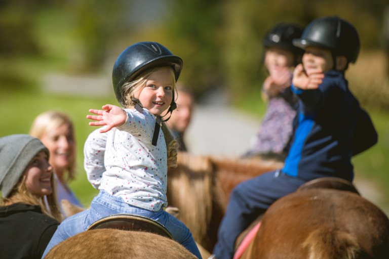 children training horseback riding in Wellington, Florida’s Horse Capital